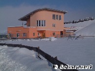 SCHNAUZERL tief verschneit im Winter